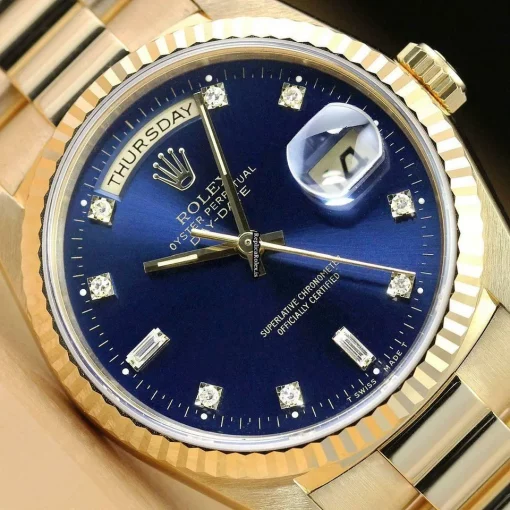 Mind-boggling Imitation Rolex Day-date 36 18238 Caliber 3155 Automatic Movement 36mm Yellow Gold Case Mens/unisex Watch