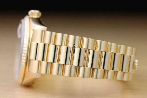 Mind-boggling Imitation Rolex Day-date 36 18238 Caliber 3155 Automatic Movement 36mm Yellow Gold Case Mens/unisex Watch - Image 5