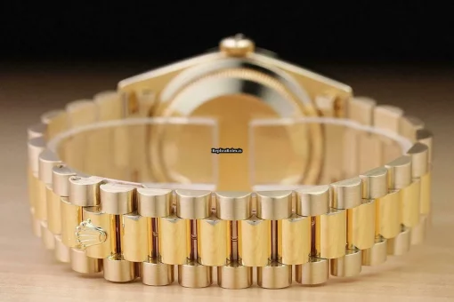 Mind-boggling Imitation Rolex Day-date 36 18238 Caliber 3155 Automatic Movement 36mm Yellow Gold Case Mens/unisex Watch - Image 7