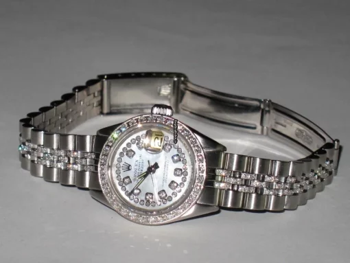 Ideal Copy Rolex Datejust Self Winding Automatic 26mm Steel Case Womens Watch - Image 4