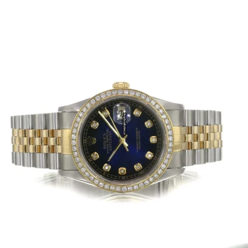 Wonderful Replica Rolex Datejust 16233 Caliber 3135 Automatic Movement 36mm Gold/steel Case Mens/unisex Watch - Image 2