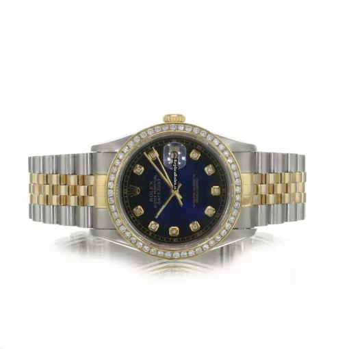 Wonderful Replica Rolex Datejust 16233 Caliber 3135 Automatic Movement 36mm Gold/steel Case Mens/unisex Watch - Image 3
