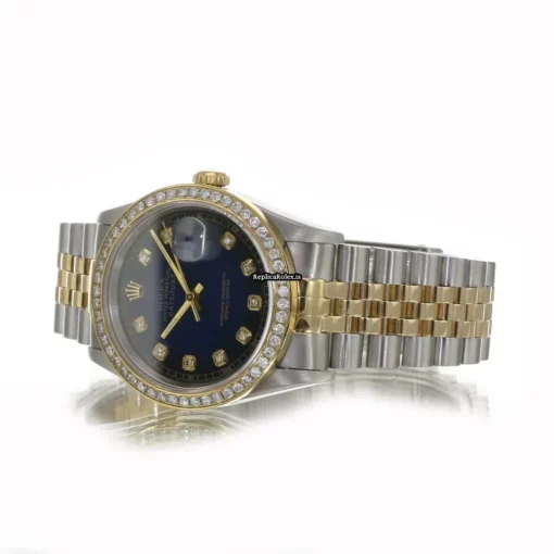 Wonderful Replica Rolex Datejust 16233 Caliber 3135 Automatic Movement 36mm Gold/steel Case Mens/unisex Watch - Image 4