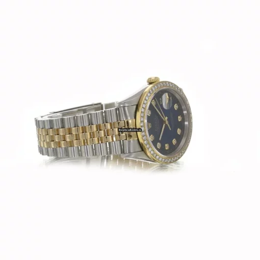 Wonderful Replica Rolex Datejust 16233 Caliber 3135 Automatic Movement 36mm Gold/steel Case Mens/unisex Watch - Image 7