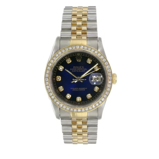 Wonderful Replica Rolex Datejust 16233 Caliber 3135 Automatic Movement 36mm Gold/steel Case Mens/unisex Watch - Image 9