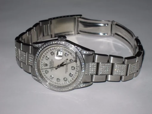 Wonderful Replica Rolex Datejust Self Winding Automatic 36mm Steel Case Mens/unisex Watch - Image 3
