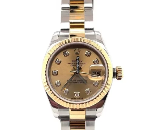 Terrific Fake Rolex Lady-datejust 179173 Caliber 2235 Automatic Movement 26mm Steel Case Womens Watch