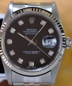Cheap Replica Rolex Datejust 16234 Caliber 3135 Automatic Movement 36mm Steel Case Mens/unisex Watch