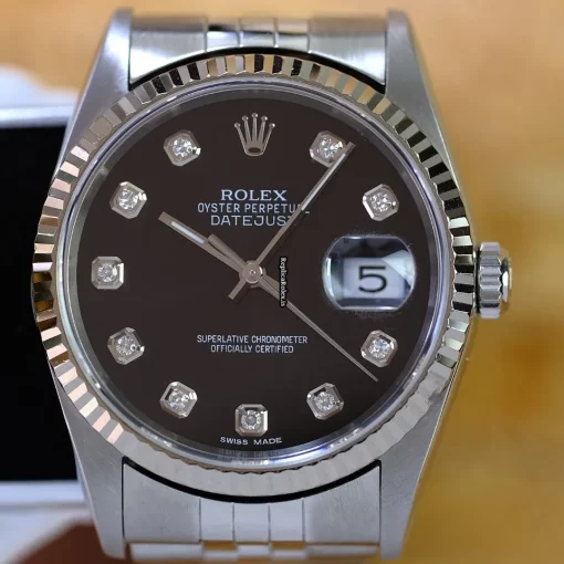 Cheap Replica Rolex Datejust 16234 Caliber 3135 Automatic Movement 36mm Steel Case Mens/unisex Watch