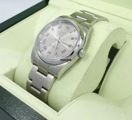 Discount Copies Rolex Air King 114200 Automatic Movement 34mm Steel Case Watch - Image 3