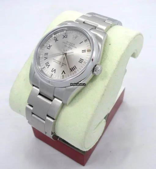 Discount Copies Rolex Air King 114200 Automatic Movement 34mm Steel Case Watch - Image 5