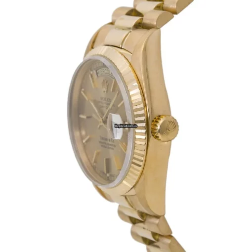 Incredible Fake Rolex Day-date 36 18078 Automatic Movement 36mm Yellow Gold Case Mens/unisex Watch - Image 3