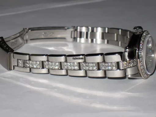 Recommend Replica Rolex Datejust Self Winding Automatic 26mm Steel Case Womens Watch - Image 6