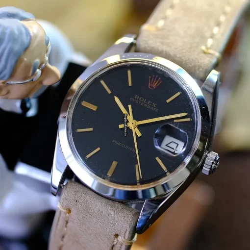 Superior Clone Rolex Oyster Precision 6694 Caliber 1225 Manual Winding Movement 34x40mm Steel Case Mens/unisex Watch