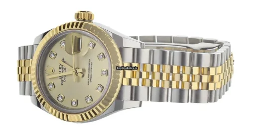 Design Replica Rolex Lady-datejust 279173 Automatic Movement 28mm Gold/steel Case Womens Watch - Image 3