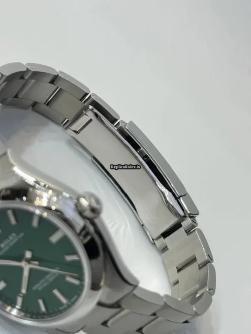 Nice Imitation Rolex Oyster Perpetual 31 277200 Caliber 2232 Automatic Movement 31mm Steel Case Womens Watch - Image 3