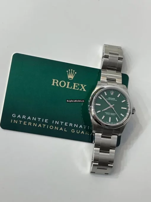 Nice Imitation Rolex Oyster Perpetual 31 277200 Caliber 2232 Automatic Movement 31mm Steel Case Womens Watch - Image 7