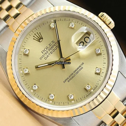 Cool Replica Rolex Datejust 16233 Caliber 3135 Automatic Movement 36mm Steel Case Mens/unisex Watch