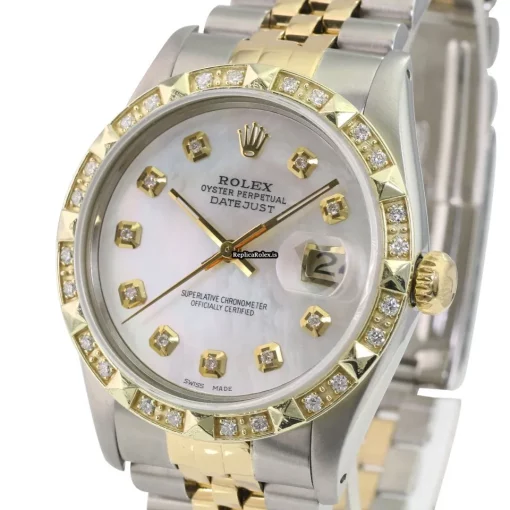 Special Fake Rolex Datejust 16233 Caliber 3035 Automatic Movement 36mm Gold/steel Case Mens/unisex Watch