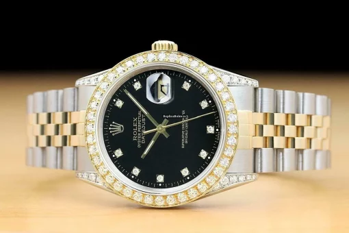 Fantastic Fake Rolex Datejust 16013 Caliber 3035 Automatic Movement 36mm Steel Case Mens/unisex Watch - Image 3