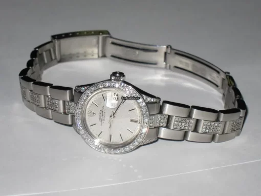 Incredible Replica Rolex Datejust Self Winding Automatic 26mm Steel Case Womens Watch - Image 3