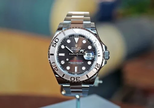 Beautiful Clone Rolex Yacht-master 40 Caliber 3235 Automatic Movement Watch - Image 10
