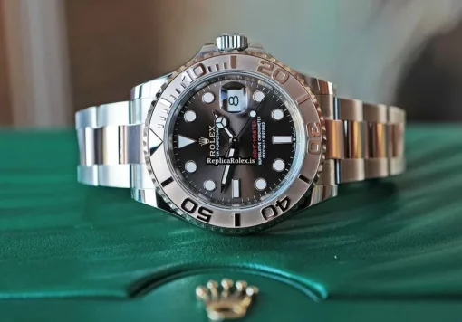 Beautiful Clone Rolex Yacht-master 40 Caliber 3235 Automatic Movement Watch - Image 7