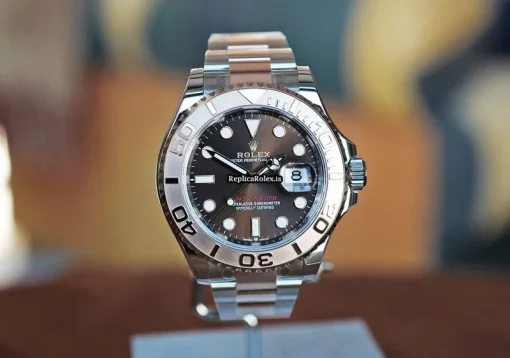 Beautiful Clone Rolex Yacht-master 40 Caliber 3235 Automatic Movement Watch - Image 9