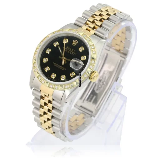 Offering Replica Rolex Datejust 16233 Caliber 3035 Automatic Movement 36mm Gold/steel Case Mens/unisex Watch - Image 5
