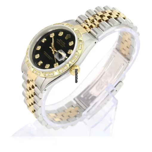 Offering Replica Rolex Datejust 16233 Caliber 3035 Automatic Movement 36mm Gold/steel Case Mens/unisex Watch - Image 6