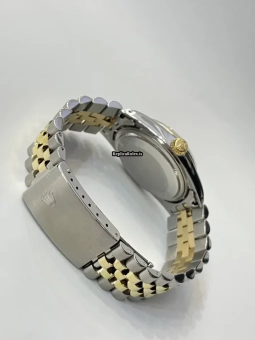 Perfect Copy Rolex Datejust 16013 Caliber 3035 Automatic Movement 36mm Gold/steel Case Mens/unisex Watch - Image 4
