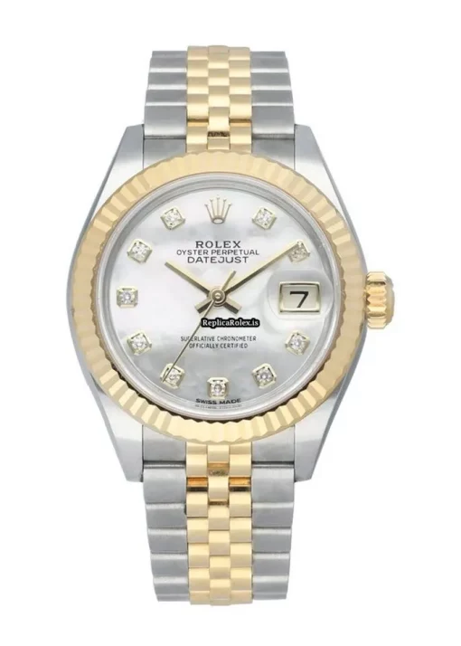 Fabulous Fake Rolex Lady-datejust 279173 Automatic Movement 28mm Steel Case Womens Watch