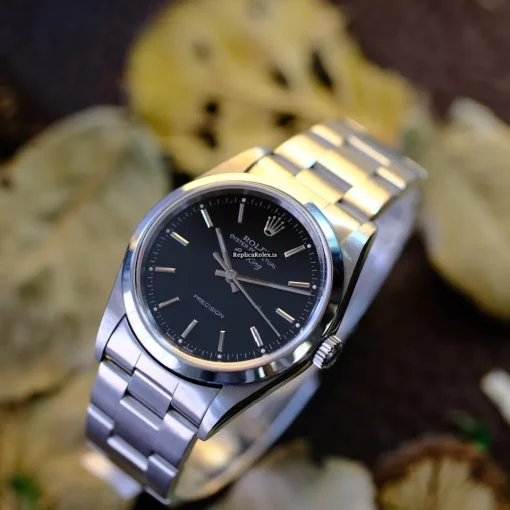 Incredible Copies Rolex Air King Precision 14000 Caliber 3000 Automatic Movement 34mm Steel Case Mens/unisex Watch - Image 4
