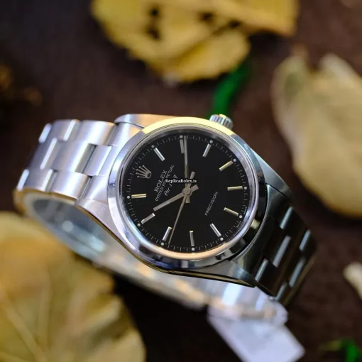 Incredible Copies Rolex Air King Precision 14000 Caliber 3000 Automatic Movement 34mm Steel Case Mens/unisex Watch - Image 6
