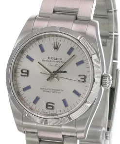 Incredible Fake Rolex Air King 114210 Caliber 3130 Automatic Movement 34x26mm Steel Case Mens/unisex Watch