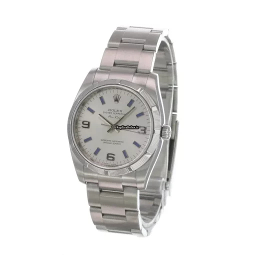 Incredible Fake Rolex Air King 114210 Caliber 3130 Automatic Movement 34x26mm Steel Case Mens/unisex Watch - Image 2