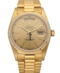 Pleasing Copies Rolex Day-date 36 18038 Automatic Movement 36mm Yellow Gold Case Mens/unisex Watch