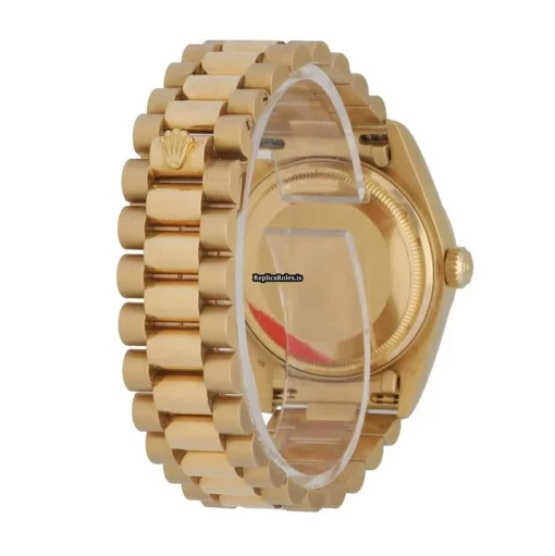 Pleasing Copies Rolex Day-date 36 18038 Automatic Movement 36mm Yellow Gold Case Mens/unisex Watch - Image 4