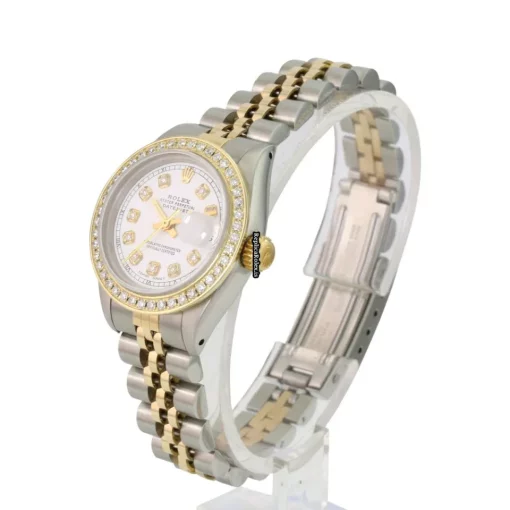 Beautiful Clone Rolex Lady-datejust 69173 Caliber 2135 Automatic Movement 26mm Gold/steel Case Womens Watch - Image 5