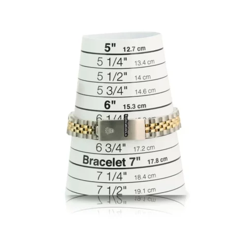 Defect Replica Rolex Lady-datejust 69173 Caliber 2135 Automatic Movement 26mm Gold/steel Case Womens Watch - Image 7