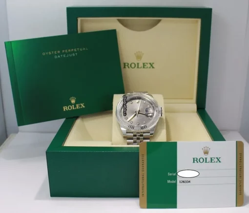 High-end Replica Rolex Datejust 126334 Automatic Movement 41mm Steel Case Watch - Image 12