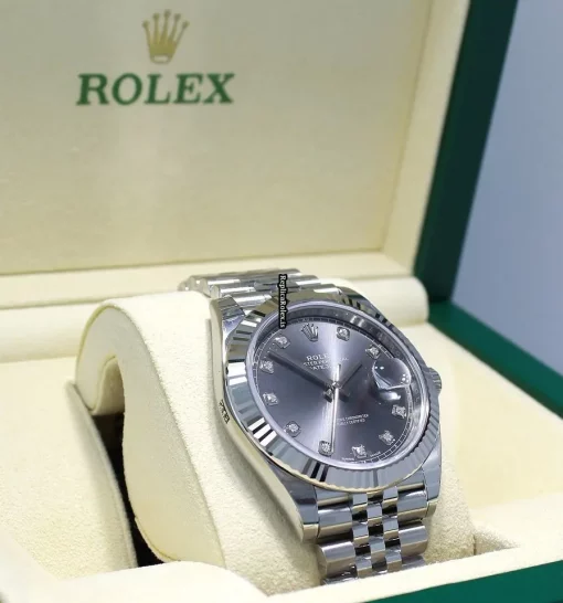 High-end Replica Rolex Datejust 126334 Automatic Movement 41mm Steel Case Watch - Image 2