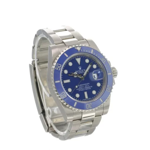 Fabulous Replica Rolex Submariner Date 116619lb Caliber 3135 Automatic Movement 40mm White Gold Case Mens/unisex Watch - Image 5