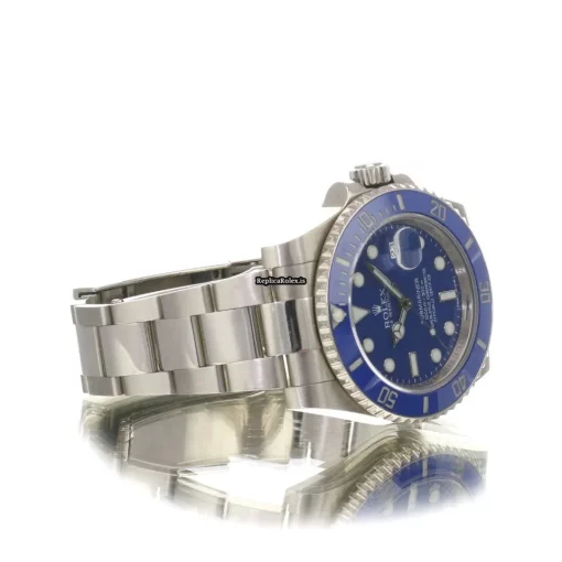Fabulous Replica Rolex Submariner Date 116619lb Caliber 3135 Automatic Movement 40mm White Gold Case Mens/unisex Watch - Image 6
