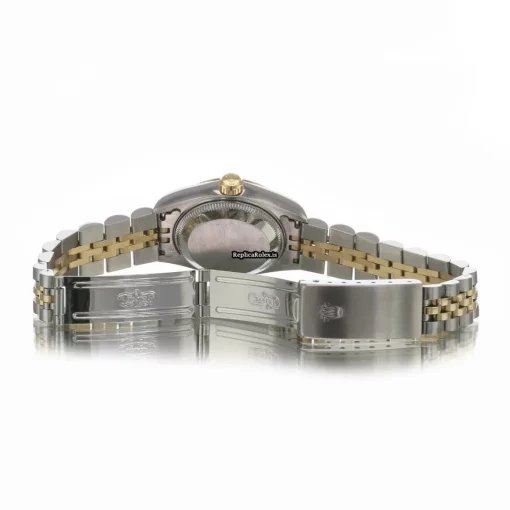 High Quality Copies Rolex Lady-datejust 69173 Caliber 2135 Automatic Movement 26mm Gold/steel Case Womens Watch - Image 11