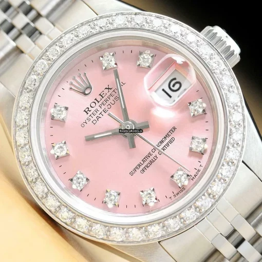 Popular Replica Rolex Lady-datejust 69174 Caliber 2135 Automatic Movement 26mm Steel Case Womens Watch