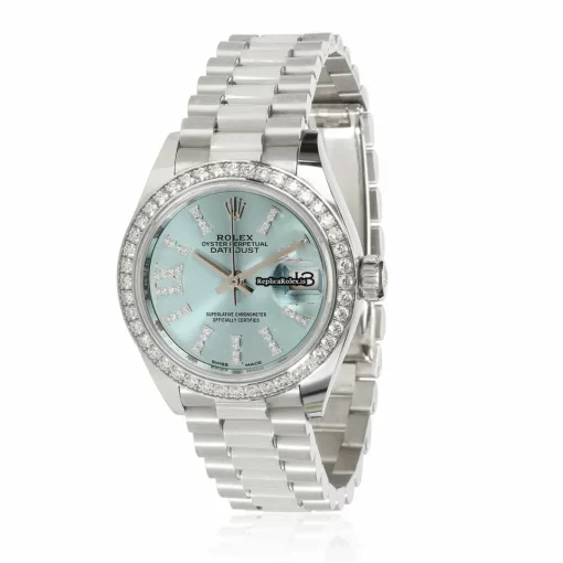 Mind-boggling Fake Rolex Lady-datejust 279136rbr Automatic Movement 28mm Platinum Case Womens Watch
