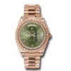 Swiss Replica Rolex Day-date 40 228235 Caliber 3255 Automatic Movement 40mm Rose Gold Case Mens/unisex Watch