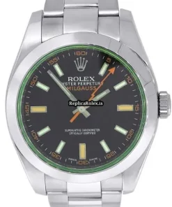 Fantastic Fake Rolex Milgauss 116400gv Automatic Movement 40mm Steel Case Watch