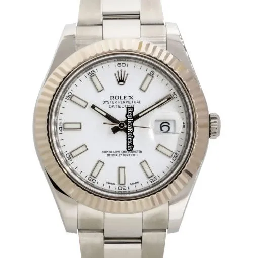 Fine Fake Rolex Datejust II 116334 Automatic Movement 41mm Steel Case Watch